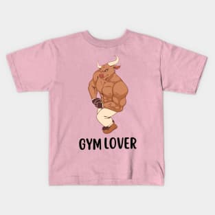 gym lover Kids T-Shirt